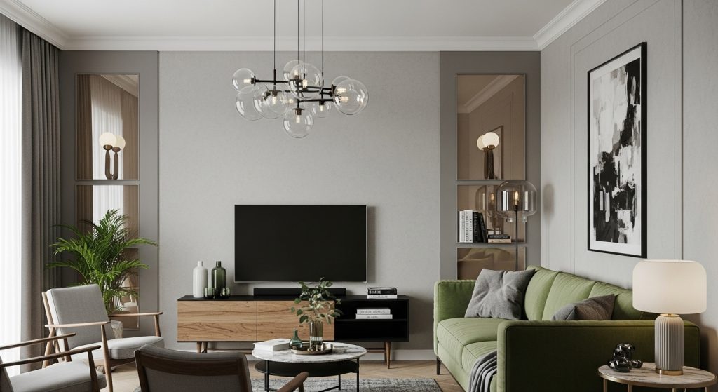 Микроцемент в интерьере