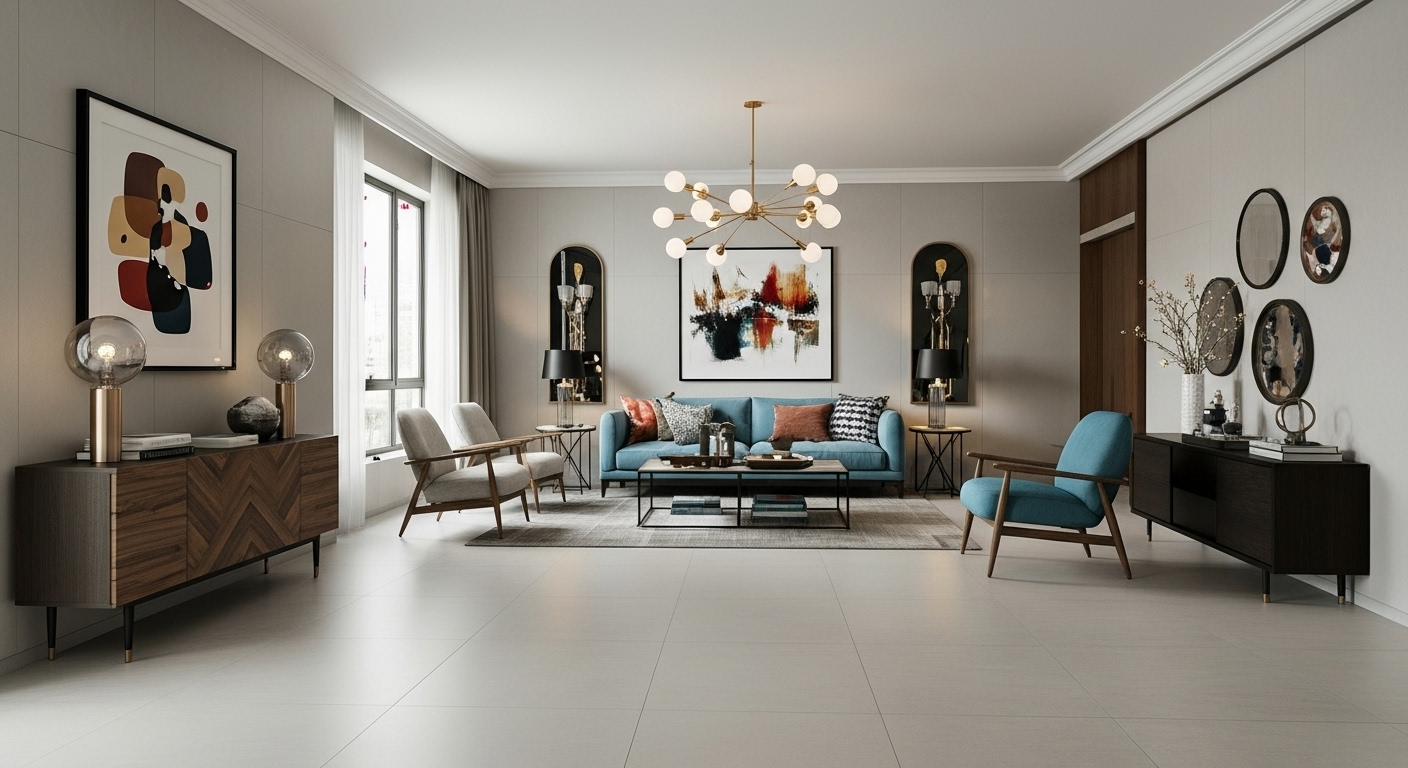 Микроцемент в интерьере: 5 трендовых приемов для современных пространств